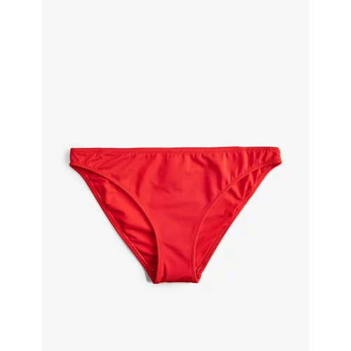 Koton Bikini Bottom - Red - Normal Waist