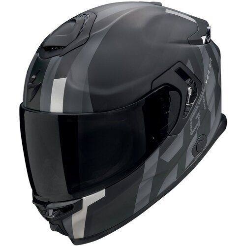 Scorpion kaciga Exo-gt sp air touradven matt black-silver Cene