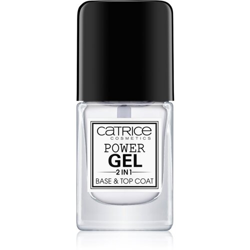 Catrice Power Gel Base & Top Coat pokrivni i osnovni sloj sa sjajnim gel efektom 10,5 ml Cijene