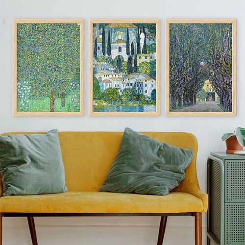 Wallity Set uramljenih slika 3NTC_UN3848003 , 3 Dela Cene