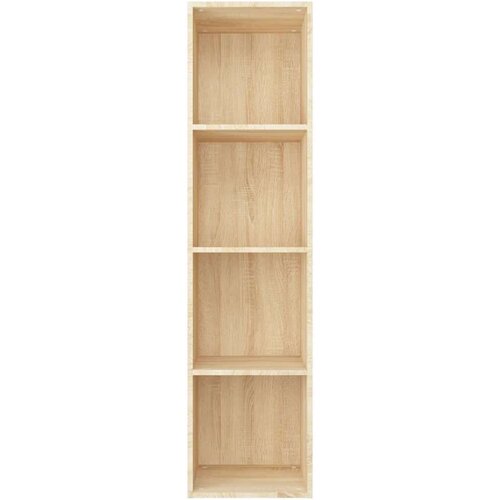  Knjižna / TV omara sonoma hrast 36x30x143 cm iverna plo&amp;scaron;ča, (20622737) Slike