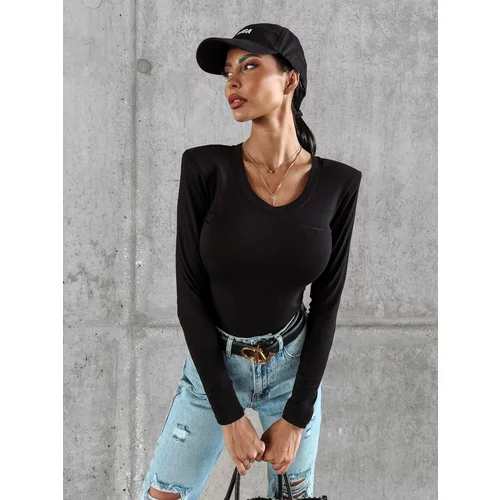 OLAVOGA Black blouse ADELL 2023