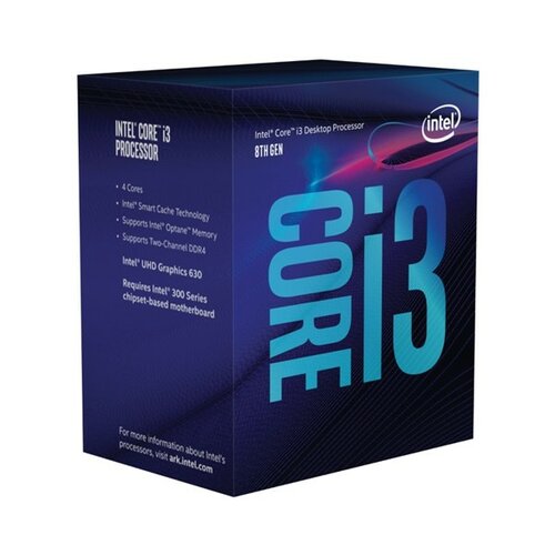 Intel CORE I3-8100 3.6GHZ BOX 1151 procesor Slike
