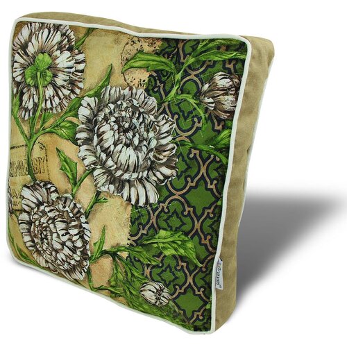Aberto Design Dekorativni jastuk YM1030, 42x42 cm, &amp;Scaron;areni Slike