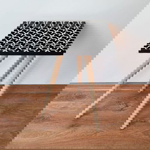 Hanah home klub sto Shp395, 35x42x35 cm, Crni Cene