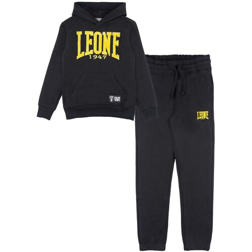 Leone 1947 Trenirka komplet Boy Tracksuits Hoody Street Style Črna Cene