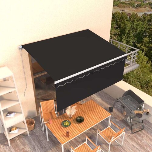  Tenda na ručno uvlačenje s roletom 3 5 x 2 5 m antracit Slike