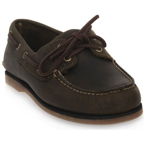 Timberland Modne superge BOAT SHOE OLIVE Zelena Slike