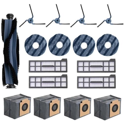 INORCO Za X10 Pro Omni robotski sesalnik Glavna stranska krtača Mop krpa HEPA filter vrečke za prah dodatki nadomestni deli, (21854458) Cene