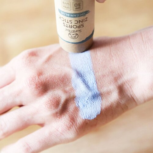 Suntribe Naturkosmetik sports zinc stick lsf 30 - ocean blue Slike