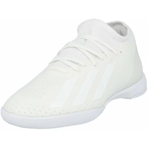 Adidas Nogometni čevelj 'X Crazyfast.3' bela / naravno bela