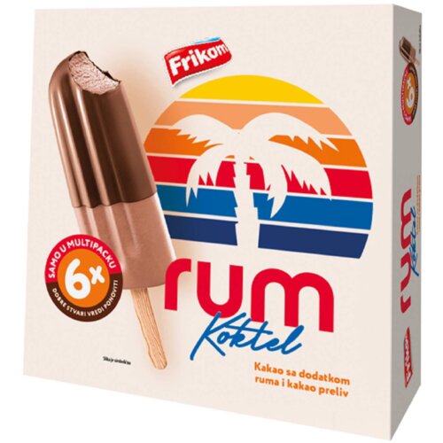 Frikom sladoled rum koktel multipack 390ML Cene