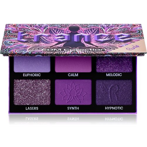 Rude Cosmetics EDM Collection paleta senčil za oči odtenek Trance 6 g Cene