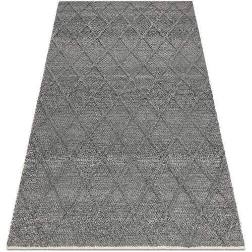 RugsX Preproge Volnena preproga TAHAR 99001K antracit - ROČNO 160x240 cm Črna Cene