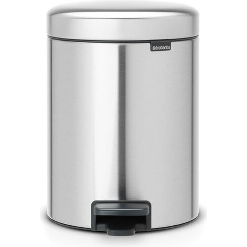 Brabantia koš za odpadke s pedalom newicon, 5L s plastičnim vložkom - mat jeklo odporno na prstne odtise Cene