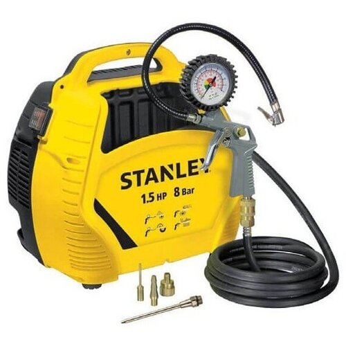 Stanley prenosni kompresor, 230 v, 1,1 kw, 8 bar, air kit Cene
