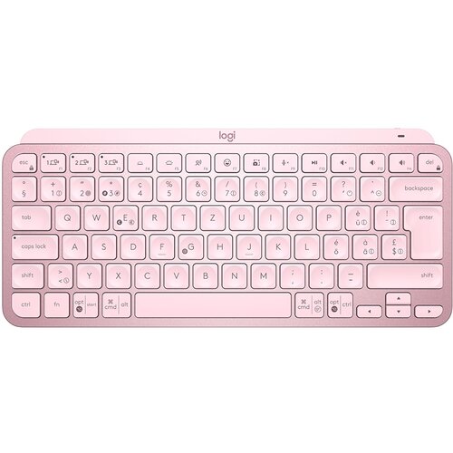 Logitech MX Keys Mini Bluetooth Illuminated Keyboard - ROSE - US INT'L 920-010500 Cene