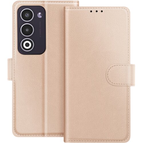 AVIZAR Denarnica za Oppo A5 serije Chesterfield s funkcijo stojala, &Scaron;ampanjec roza, (5000190091) Cene