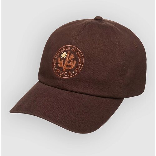 Rvca Sanctum Dad Cap chocolate Slike