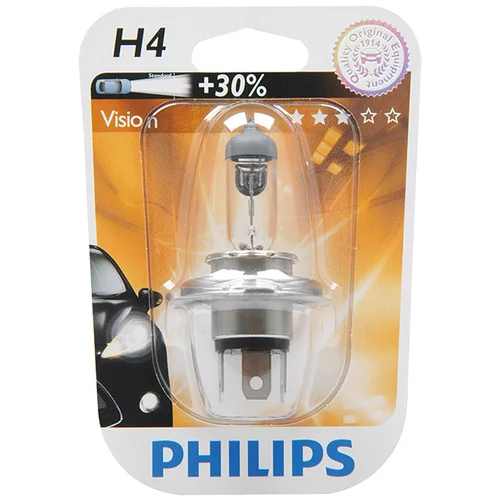 Philips žarnica za glavni žaromet vision (H4, 1 kos)