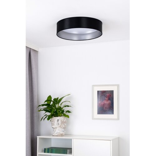  Duolla - LED plafonsko svetlo ROLLER LED/24W/230V prečnik 45 cm crna/srebrna Slike