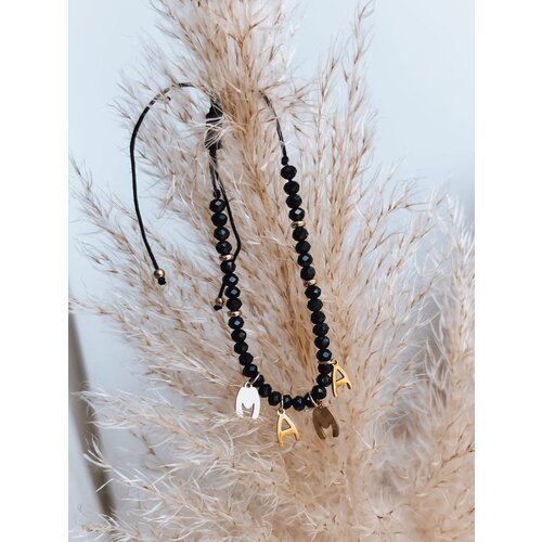 DStreet MAMA&amp;#039;S LOVE black bracelet Slike