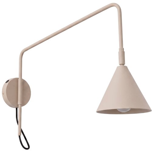 Sollux Lighting Stenska svetilka NOX 1 taupe s stikalom, (5000352104) Cene