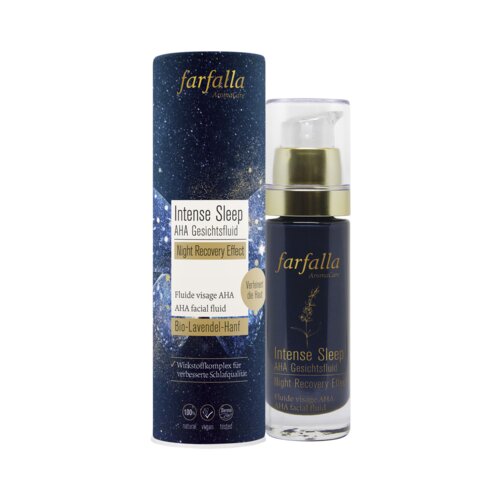 farfalla Intense Sleep AHA Gesichtsfluid Night Recovery Effect Cijene