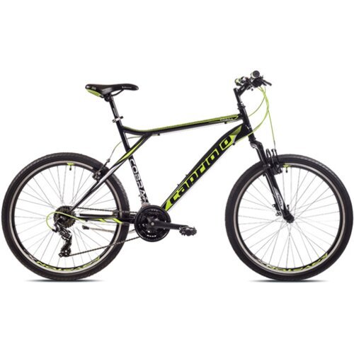 Capriolo bicikl cobra 2.0 fs 26"/21HT crno-zeleno 20" 91941520 Cene