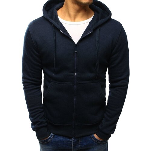 DStreet Men's Hoodie Navy Blue Cene