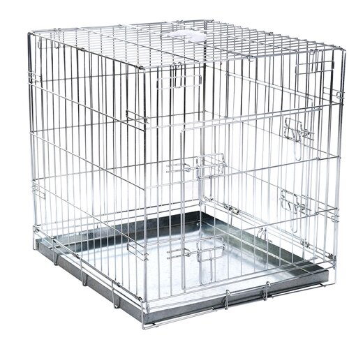 Zooplus Boks Double Door s mekanim jastukom - D 63 x &amp;Scaron; 55 x V 61 cm Slike