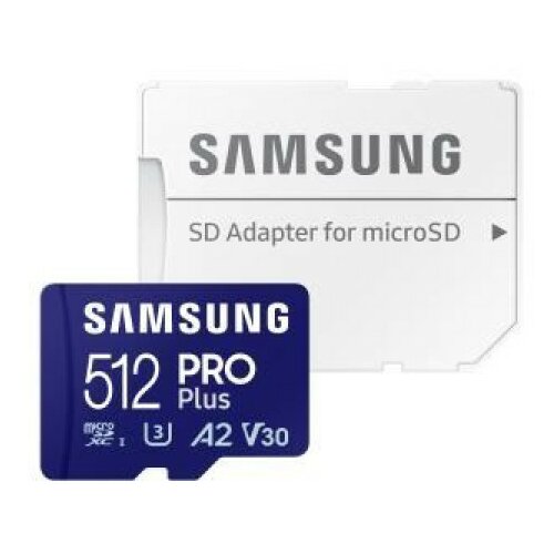 Samsung Memorijska kartica SD micro SAM PRO Plus 512GB + Adapter MB-MD512SAEU Cene