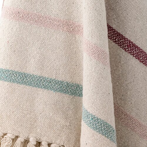 Bloomingville Mini Kremno bela otro&amp;scaron;ka odeja 130x160 cm Frey &amp;ndash; Slike