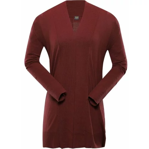 NAX EDERA Ženski pulover, boja vina, veličina