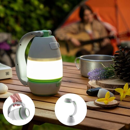 InnovaGoods Višenamjenska Punjiva Svjetiljka za Kampiranje 4 u 1 Calam Cijene