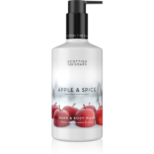Scottish Fine Soaps Apple &amp;amp; Spice gel za tu&amp;scaron;iranje za ruke i tijelo 300 ml Slike