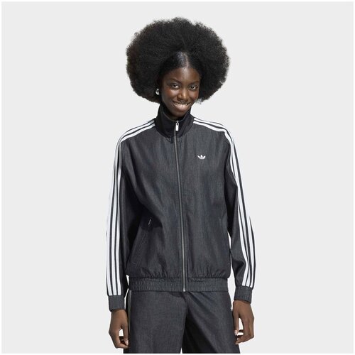 Adidas &amp;Scaron;portne jope in jakne Denim Črna Slike