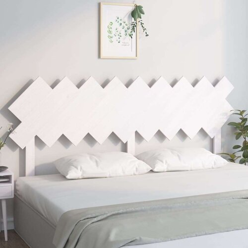  Uzglavlje za krevet Bijela 178x3x80 5 cm od masivne borovine Cene