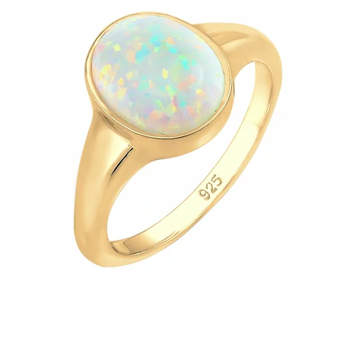 ELLI Prsten opal / zlatna