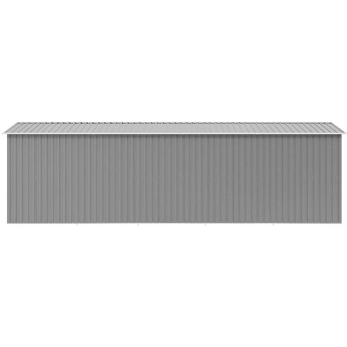  Vrtno spremi&amp;scaron;te 257 x 580 x 181 cm metalno sivo Slike