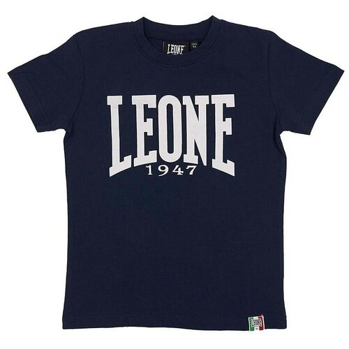 Leone 1947 Majice s kratkimi rokavi Boy T-Shirt Short Sleeves Basic Modra Cene