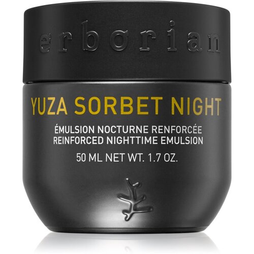 Erborian Yuza Sorbet blaga noćna emulzija za učvr&amp;scaron;ćivanje kože lica 50 ml Slike
