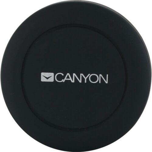 Canyon CH-2 Car Holder for Smartphones,magnetic suction function,with 2 plates(rectangle/circle), black,44*44*40mm 0.035kg - CNE-CCHM2 Slike