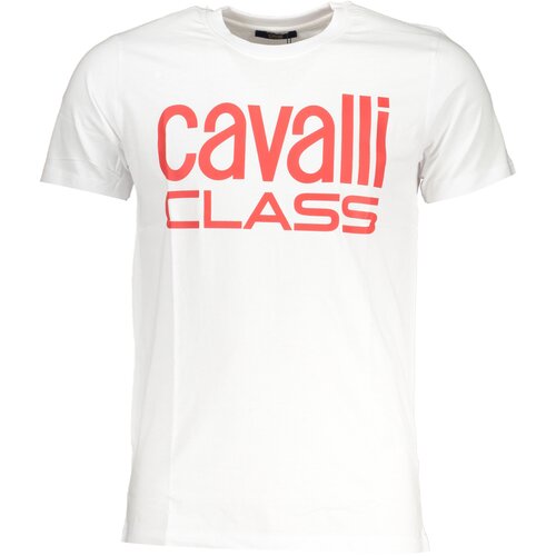 Cavalli Class MEN&#39;S SHORT SLEEVED T-SHIRT WHITE Cene