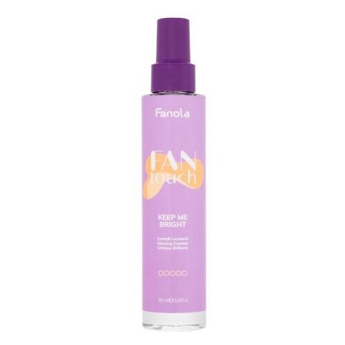Fanola Fan Touch Keep Me Bright tekući kristali za sjaj kose 100 ml Cijene