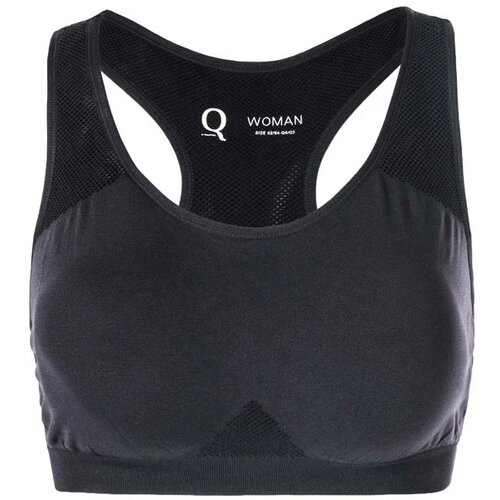 Endurance Sportovní podprsenka Q Rosa Medium Support Seamless Bra Black, 52/54 Slike