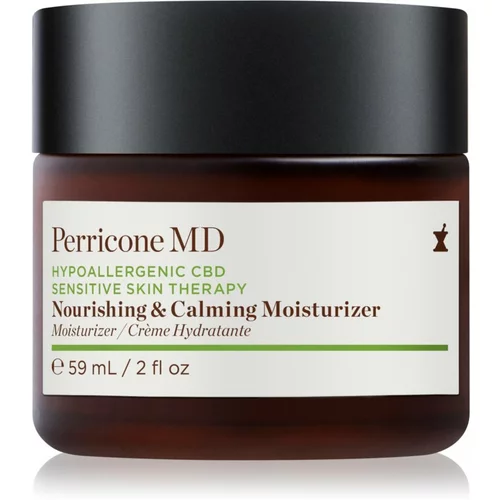 Perricone MD Hypoallergenic CBD Sensitive Skin Therapy intenzivna vlažilna in pomirjevalna krema za občutljivo kožo 59 ml