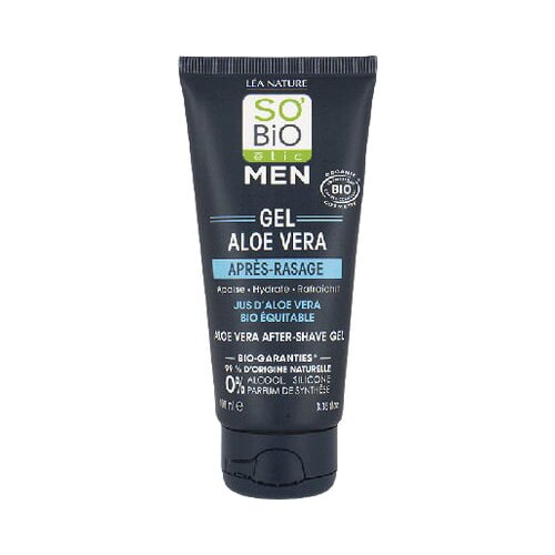 SO&amp;rsquo;BiO &amp;eacute;tic Aloe verin gel po britju MEN Slike