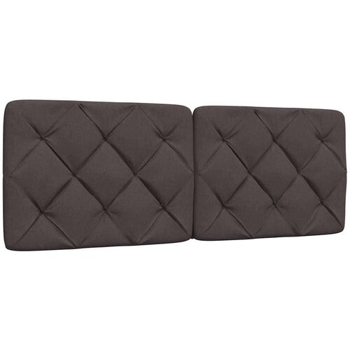  Vzglavna stranica temno rjava 120 cm blago, (21653104) Slike