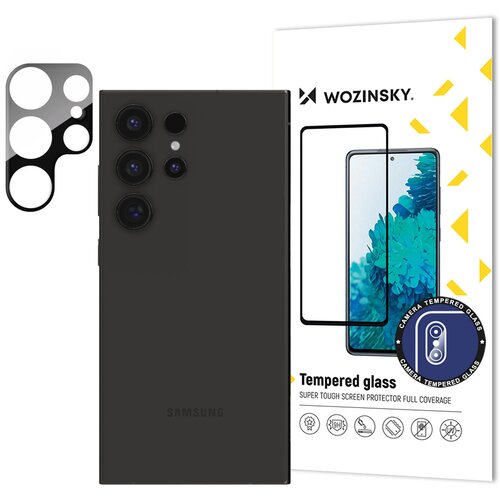 Wozinsky kaljeno staklo za kameru 9H za Samsung Galaxy S24 Ultra - Crna Cene